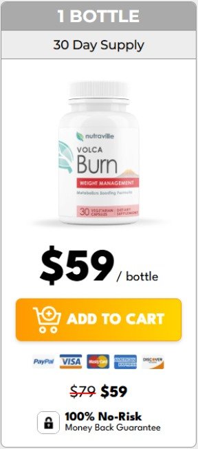 VolcaBurn 1 bottle price order now